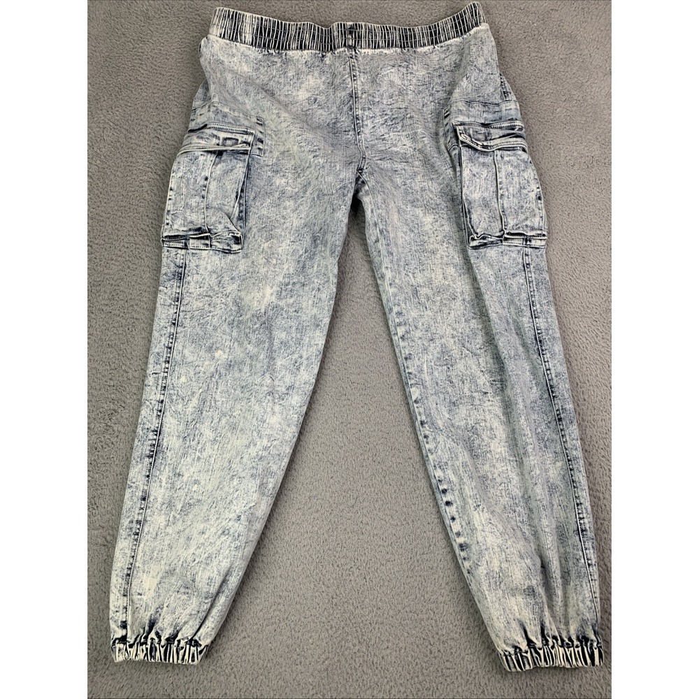 Norma Kamali Gray Cargo Joggers